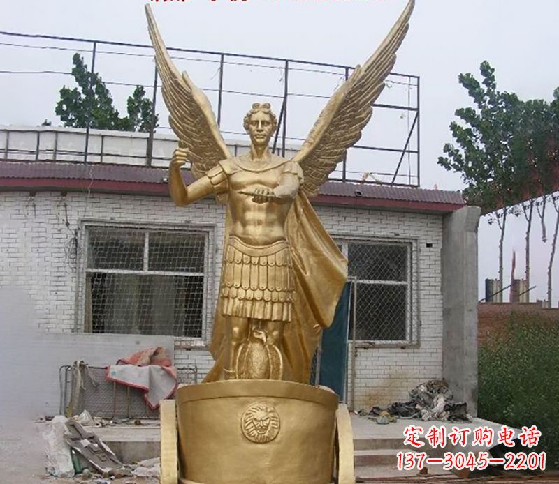 开封阿波罗纪念铜雕传承古代精神