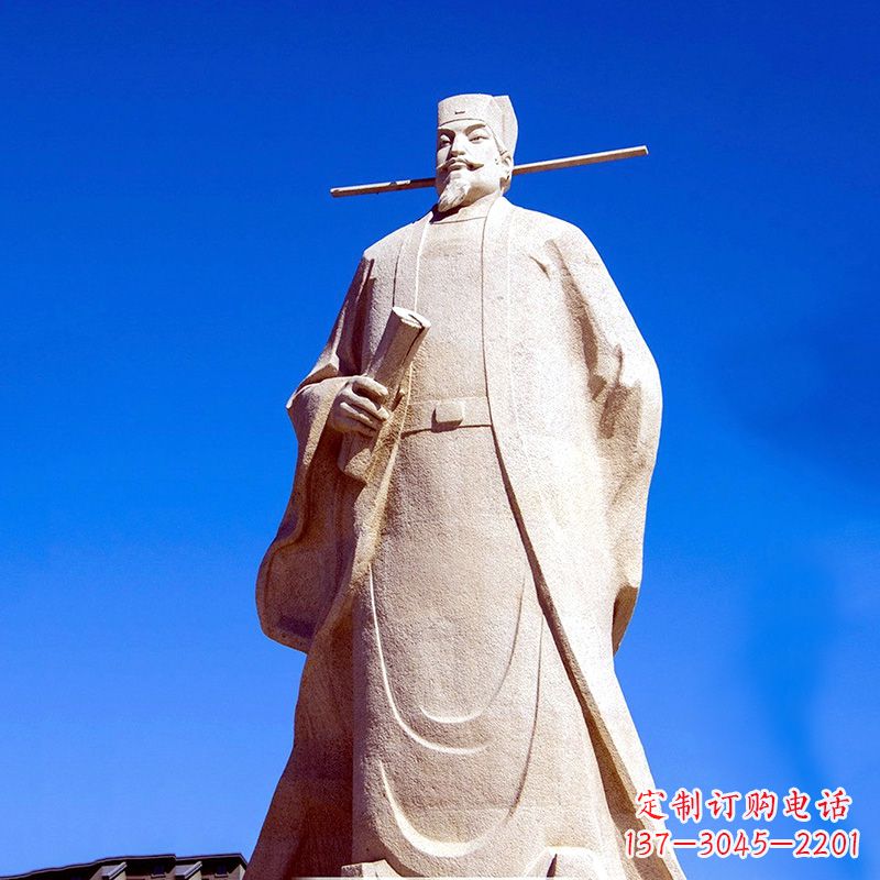 开封欧阳修雕像中国历史文化的缩影