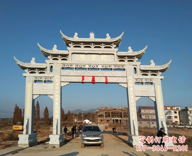 开封全国著名景点石雕牌坊