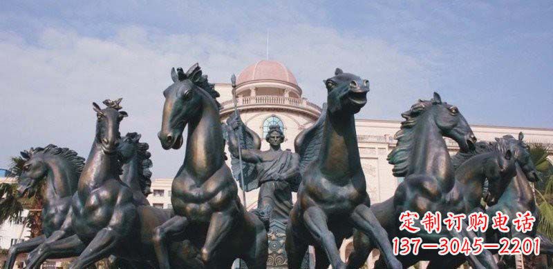 开封阿波罗战车铜雕222