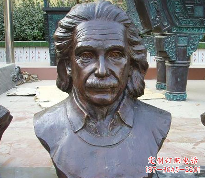开封爱因斯坦铜像永恒的科学精神