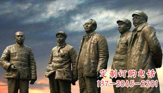 开封伟人铜雕——记住历史中的英雄