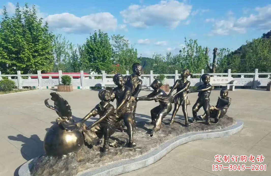 开封萝卜精灵铜雕——精致的家居装饰