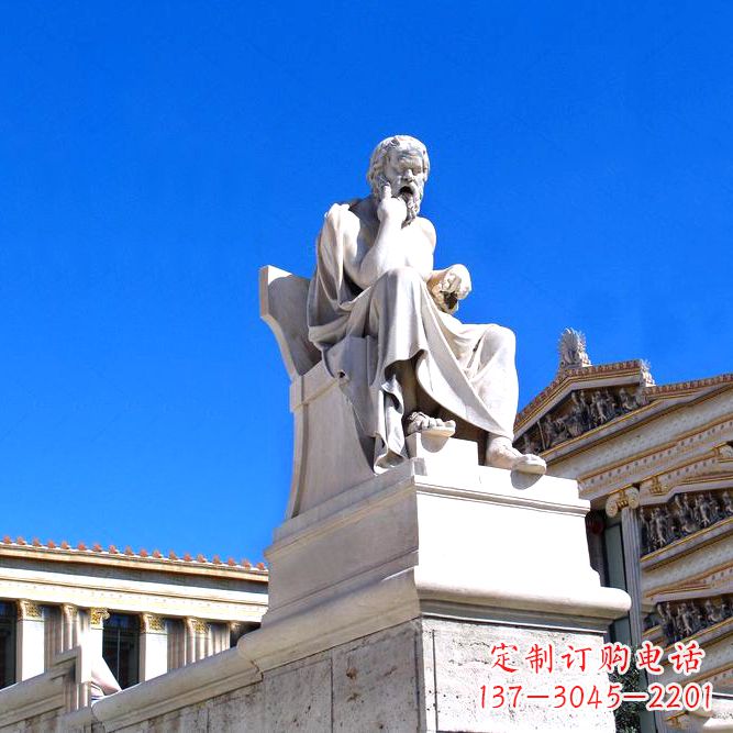 开封柏拉图大理石景观雕塑——完美融合现代城市文化与古典艺术