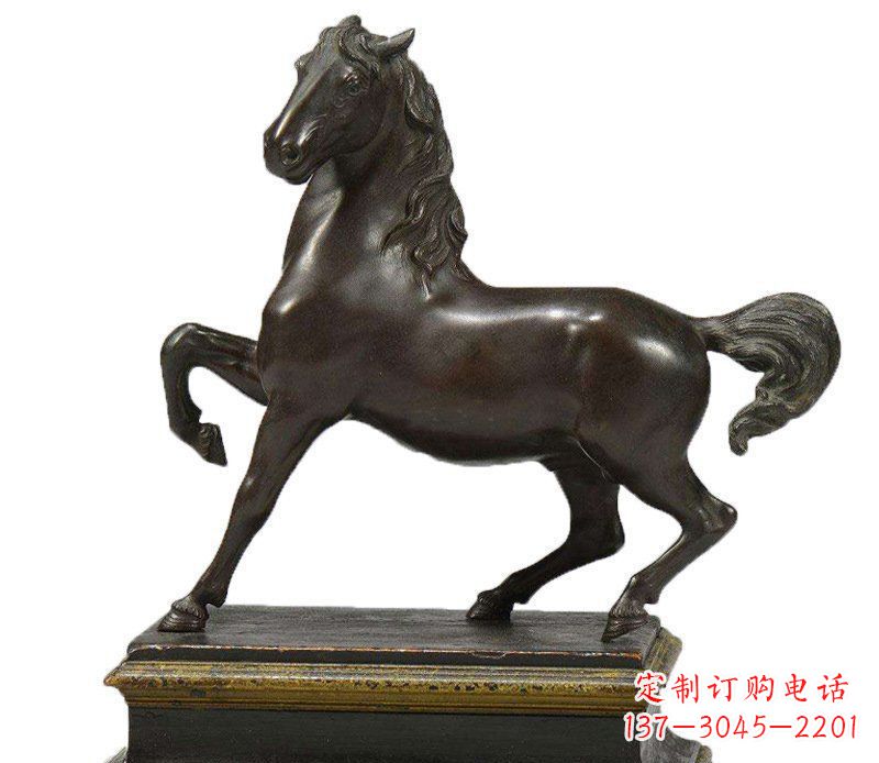 开封新精美动物铜雕塑