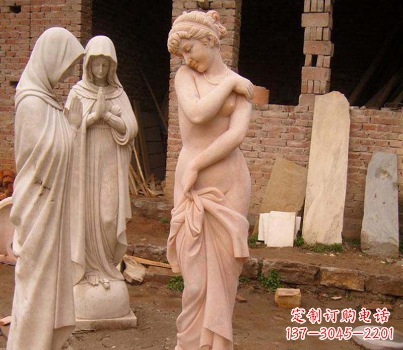 开封美丽的女人雕塑