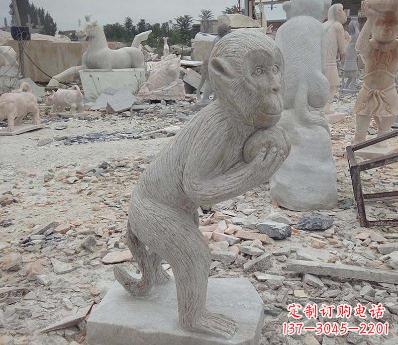 开封新猴子雕像,传承古老传说