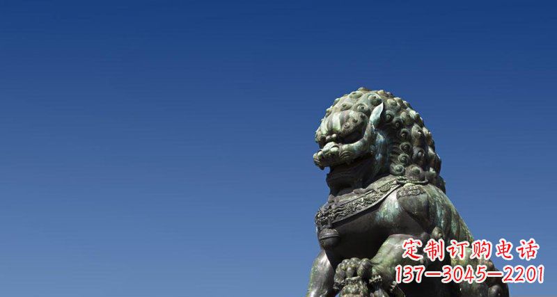 开封北京青铜狮子