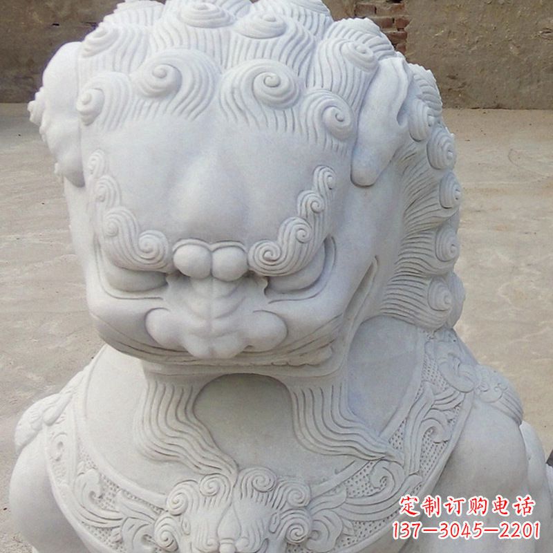 开封“狮子之美”展现石雕艺术的精美