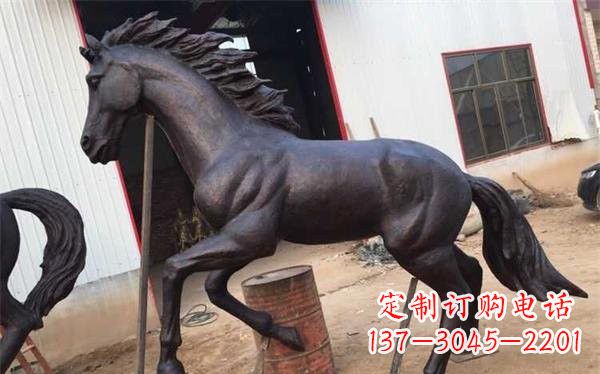 开封奔马铜雕222