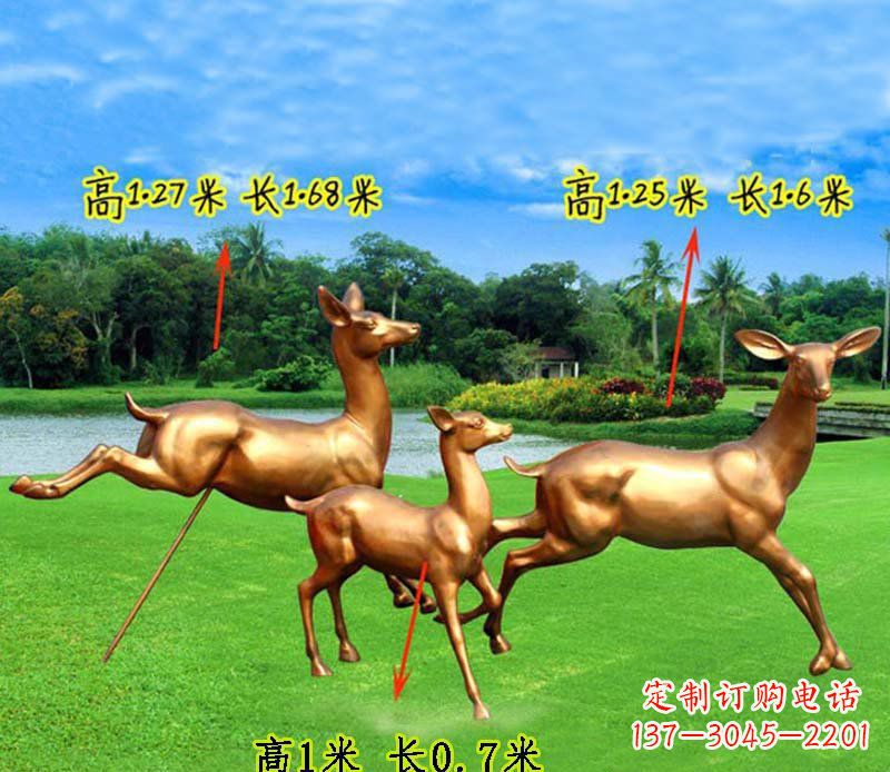 开封高端仿铜动物雕塑