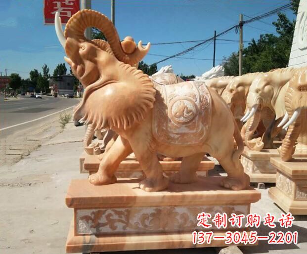 开封大象石雕,给你美好的祝愿