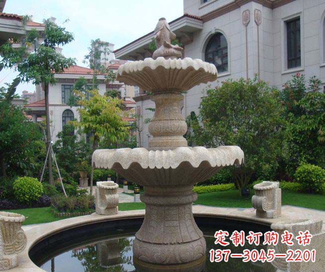 开封多层喷泉雕塑