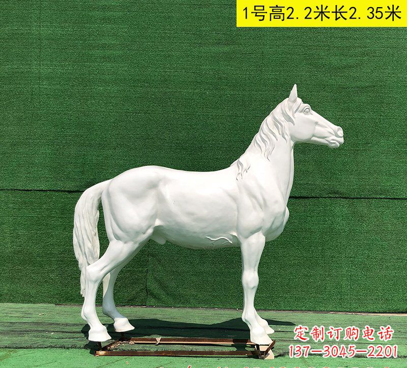 开封玻璃钢马雕塑——精美的艺术品