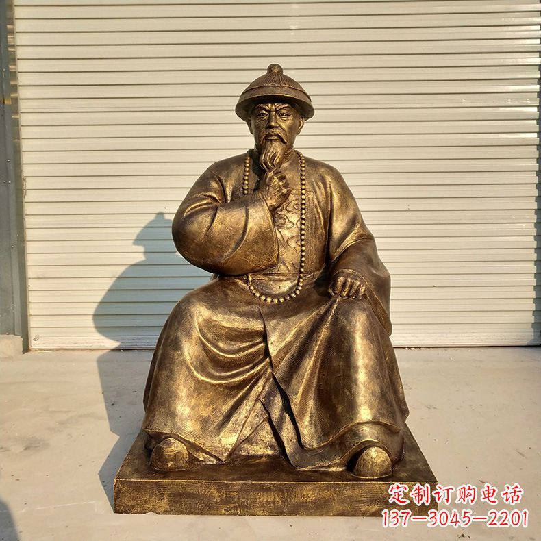 开封林则徐——玻璃钢仿铜雕像