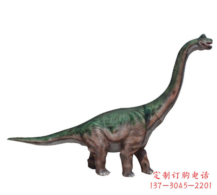 开封玻璃钢仿真恐龙腕龙雕塑
