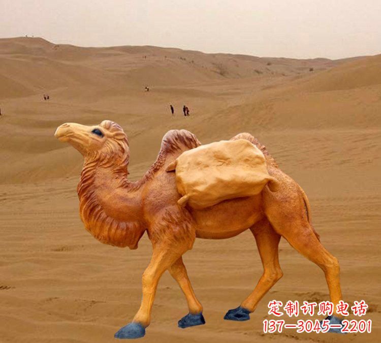 开封玻璃钢仿真骆驼