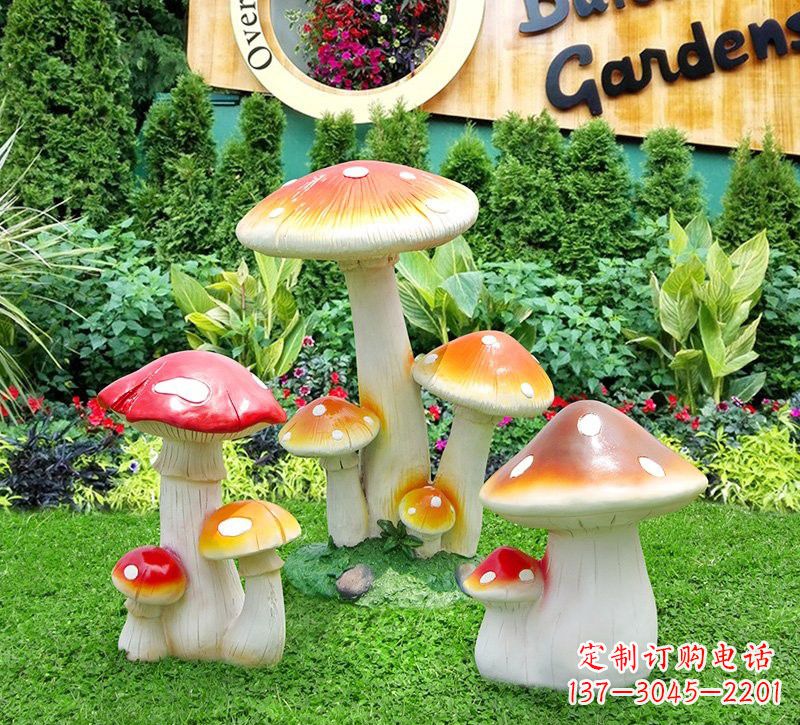 开封玻璃钢蘑菇雕塑,艺术之美
