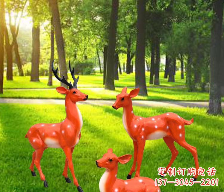 开封玻璃钢仿真动物雕塑精美绝伦