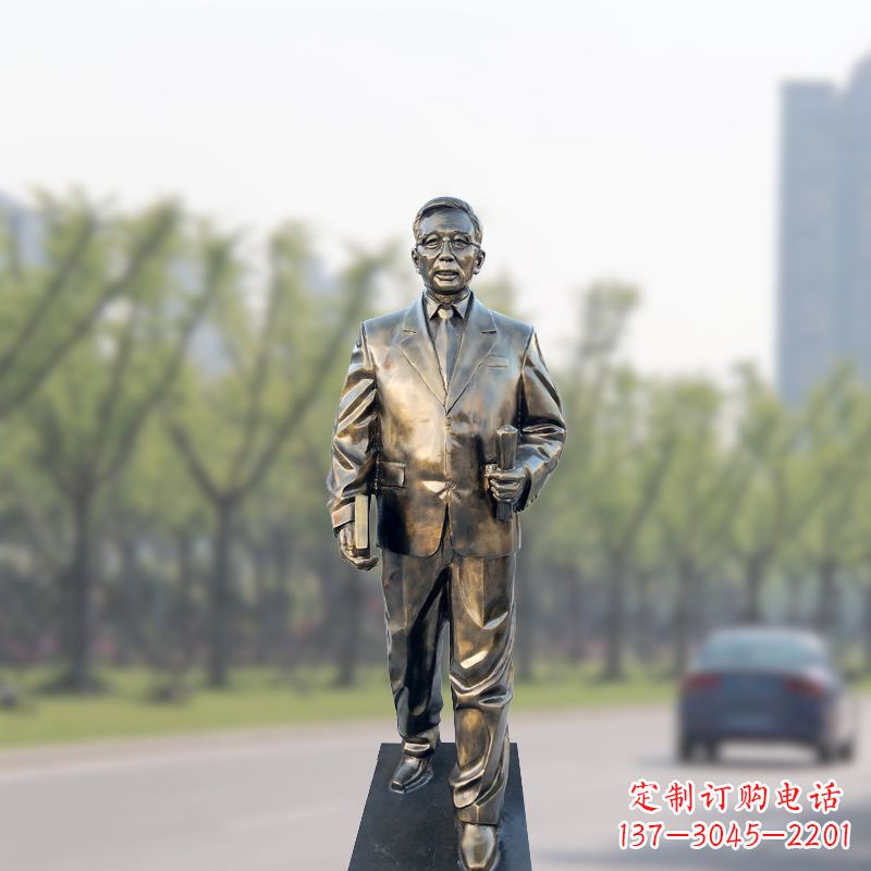 开封华罗庚雕塑传承与现代化
