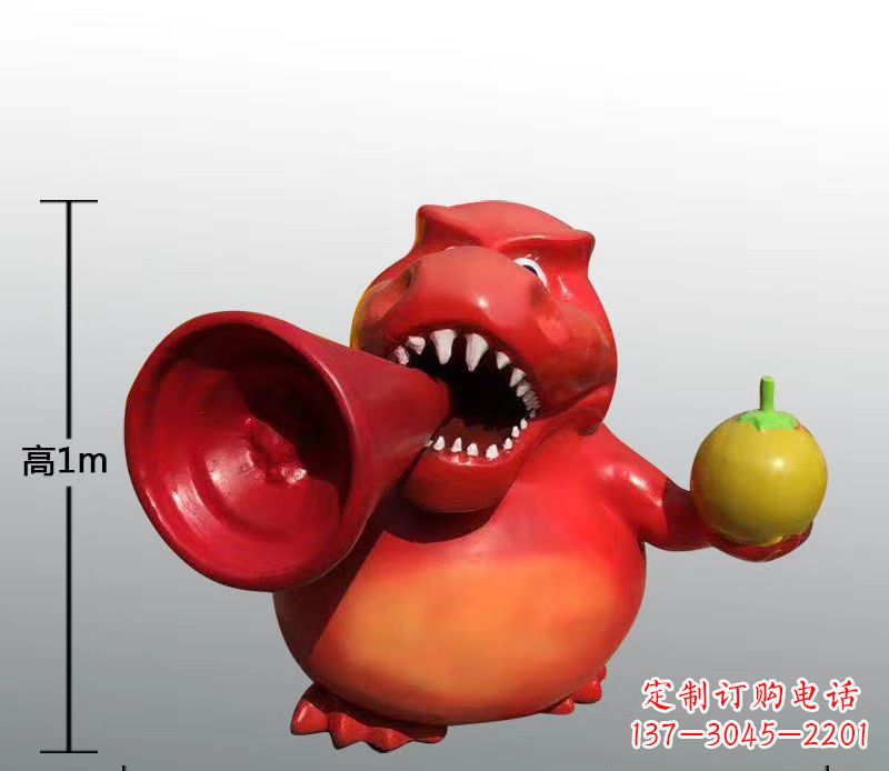 开封玻璃钢卡通动物雕塑