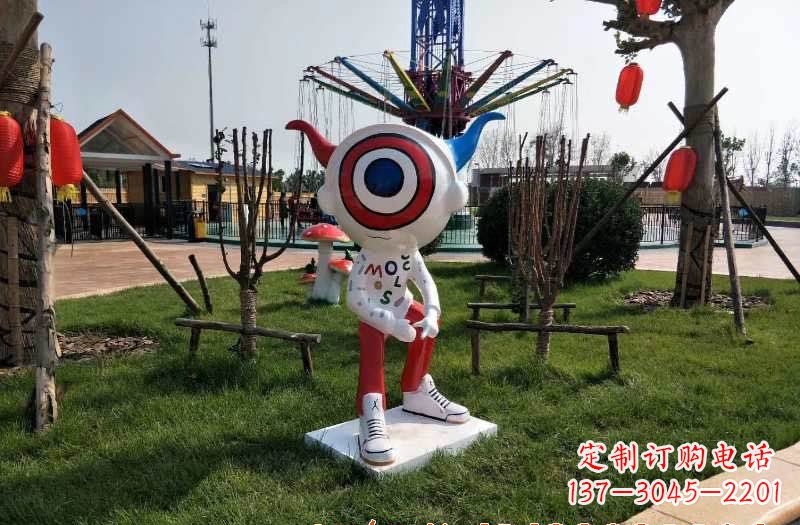 开封玻璃钢卡通机器人——雕塑艺术的新灵感