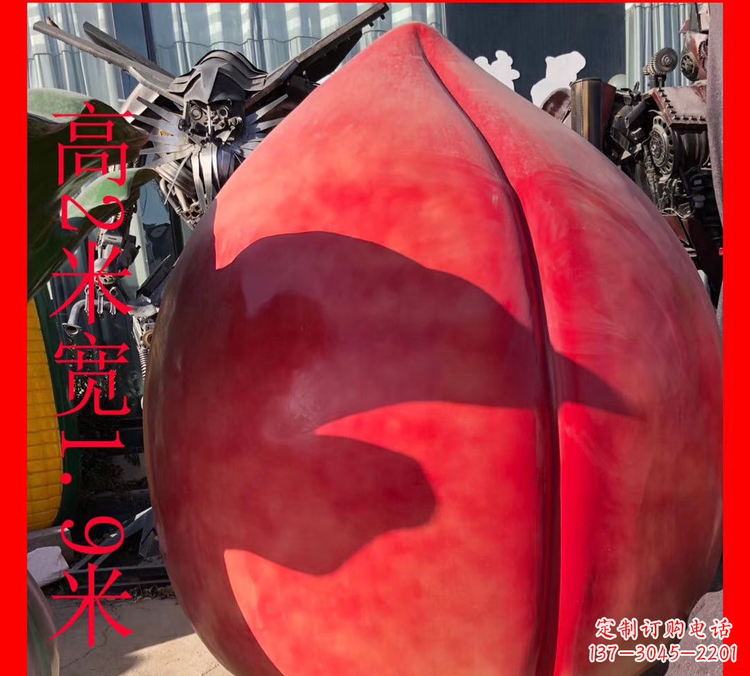 开封玻璃钢水果雕塑——给你一个美好的景观
