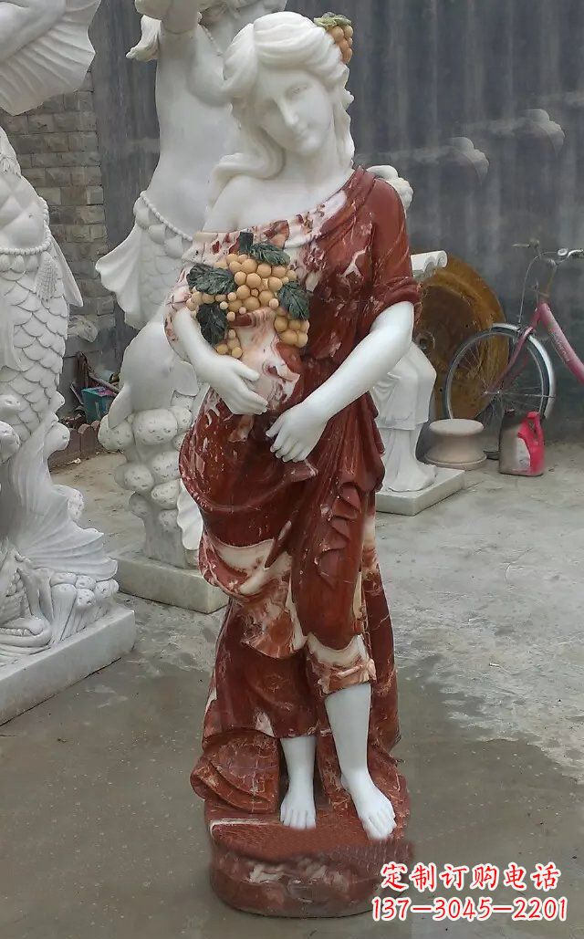 开封玻璃钢之美——女性雕塑
