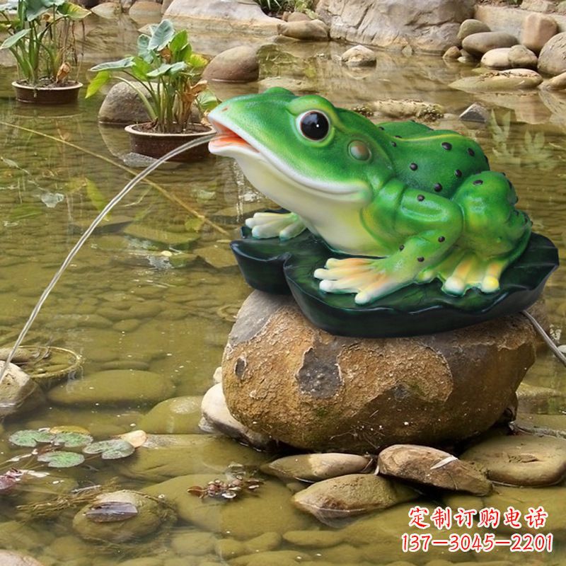 开封玻璃钢青蛙雕塑——艺术与自然的完美结合
