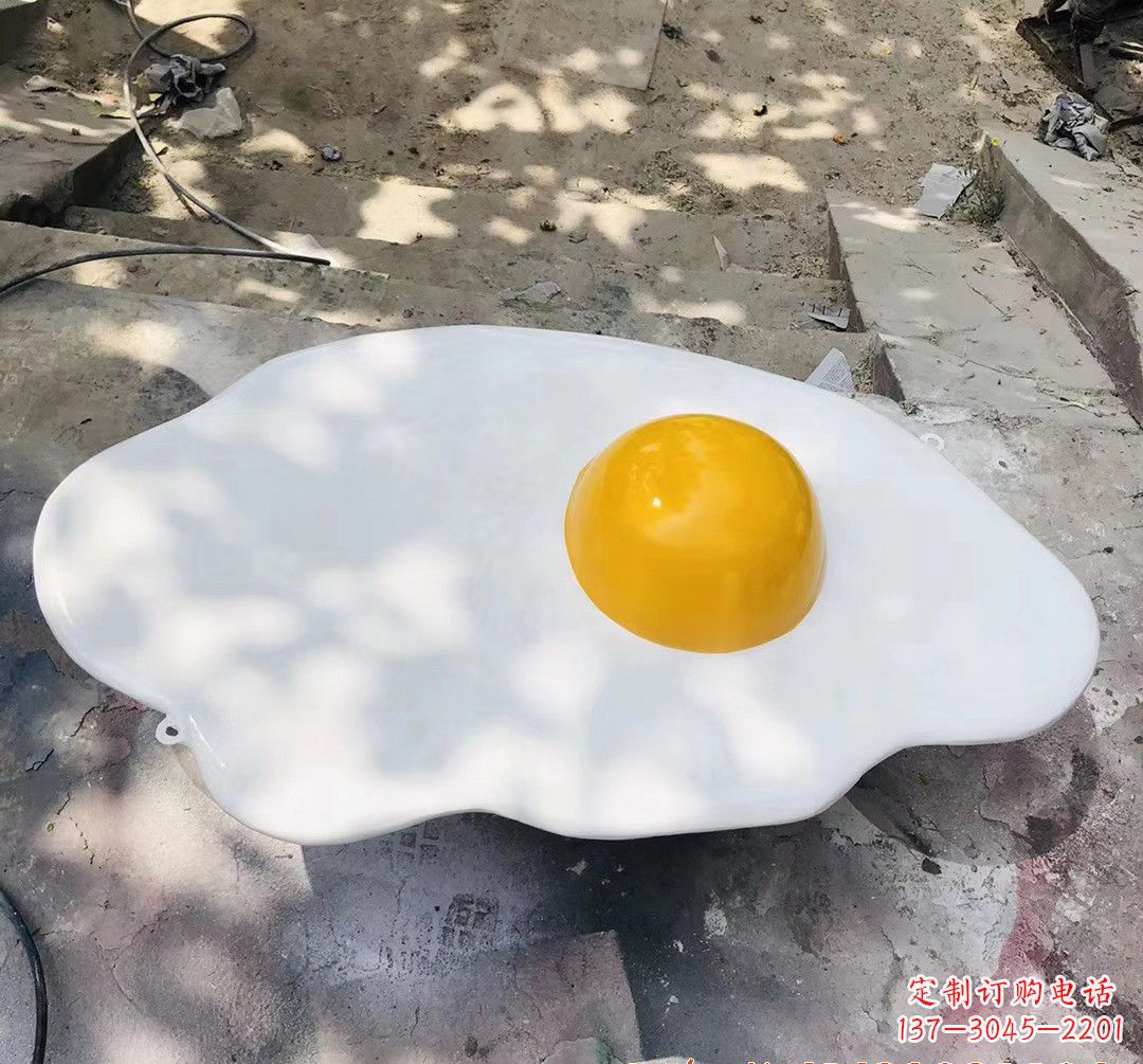 开封玻璃钢鸡蛋雕塑——精美绝伦