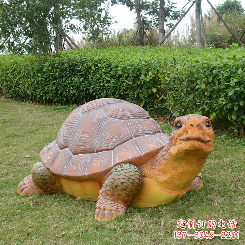 开封玻璃钢乌龟雕塑一种具有传统文化意义的艺术品