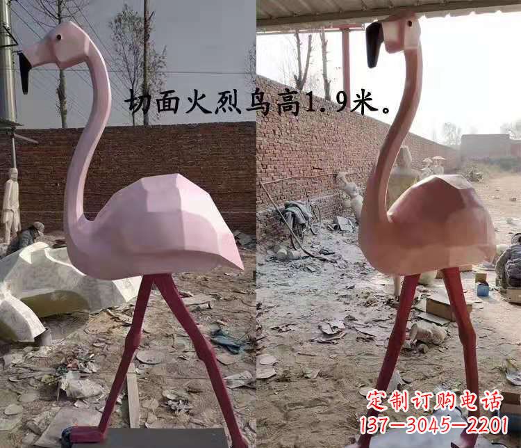 开封玻璃钢仙鹤雕塑——灵动的艺术美学