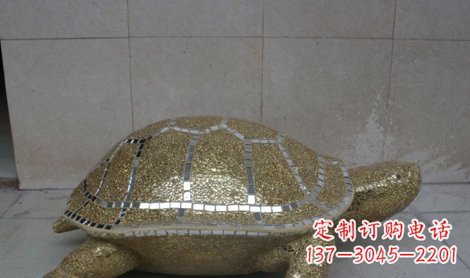 开封不锈钢彩银乌龟公园景观雕塑艺术与自然的完美融合