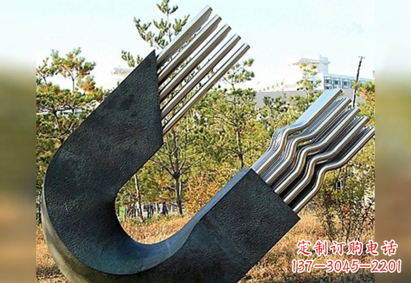 开封不锈钢磁铁雕塑绚丽多彩的艺术珍品