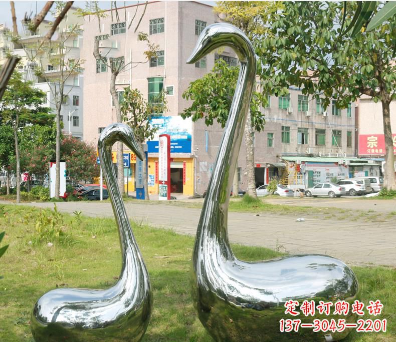 开封不锈钢动物雕塑