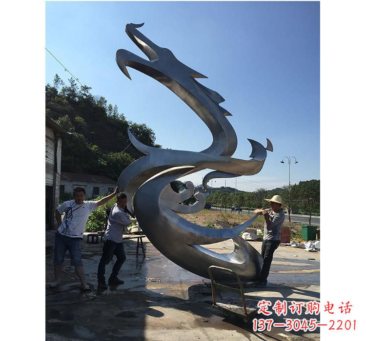 开封不锈钢动物雕塑