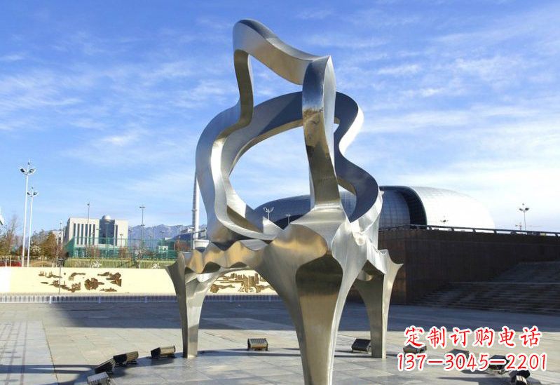 开封不锈钢钢琴雕塑
