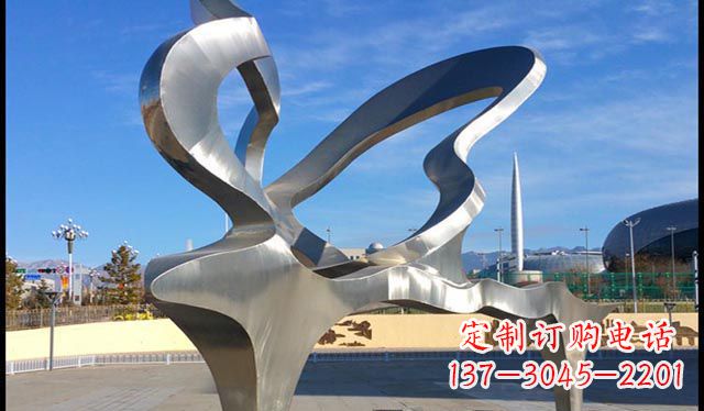 开封不锈钢钢琴雕塑