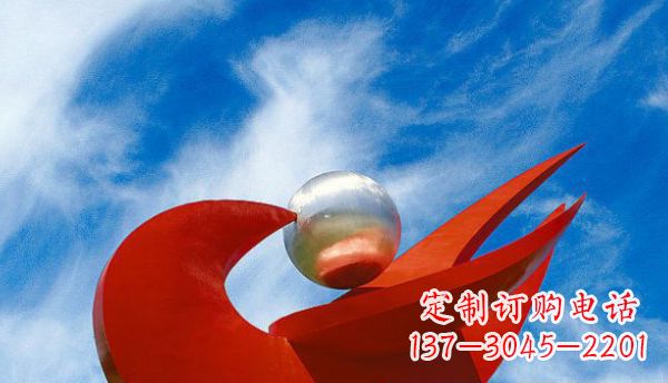 开封不锈钢抽象鸽子广场雕塑