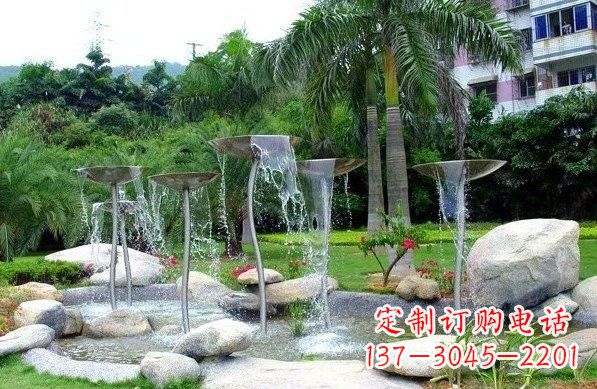 开封不锈钢喷泉雕塑艺术之美