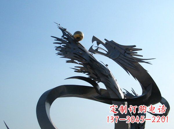 开封不锈钢动物雕塑——精美绝伦