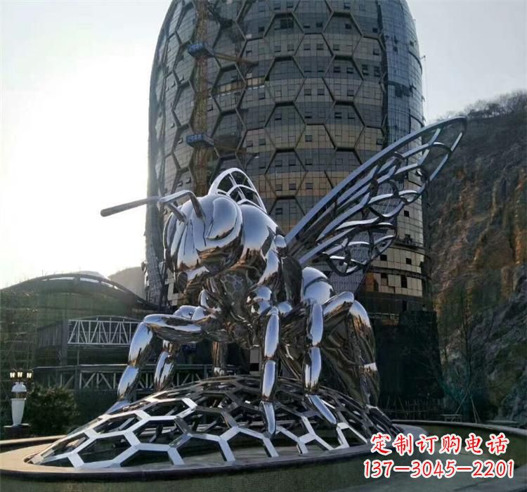 开封不锈钢大型广场蚂蚁雕塑