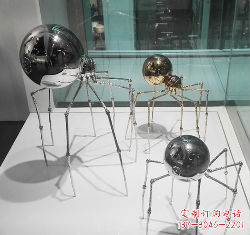 开封不锈钢蜘蛛侠雕塑
