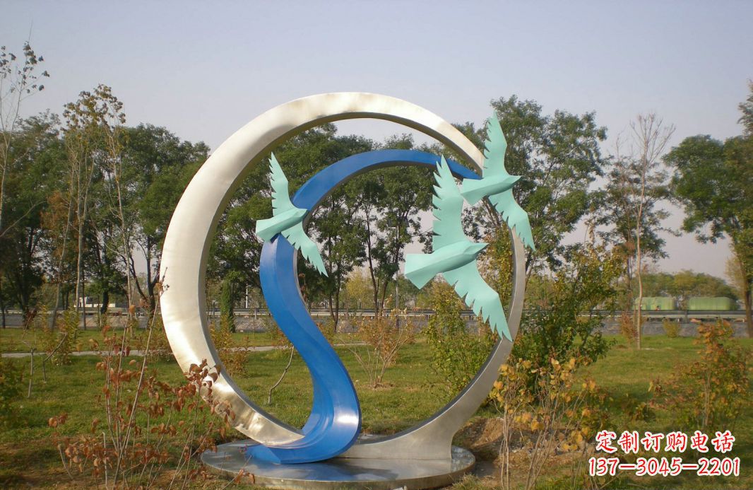 开封大雁南飞,美丽风景线