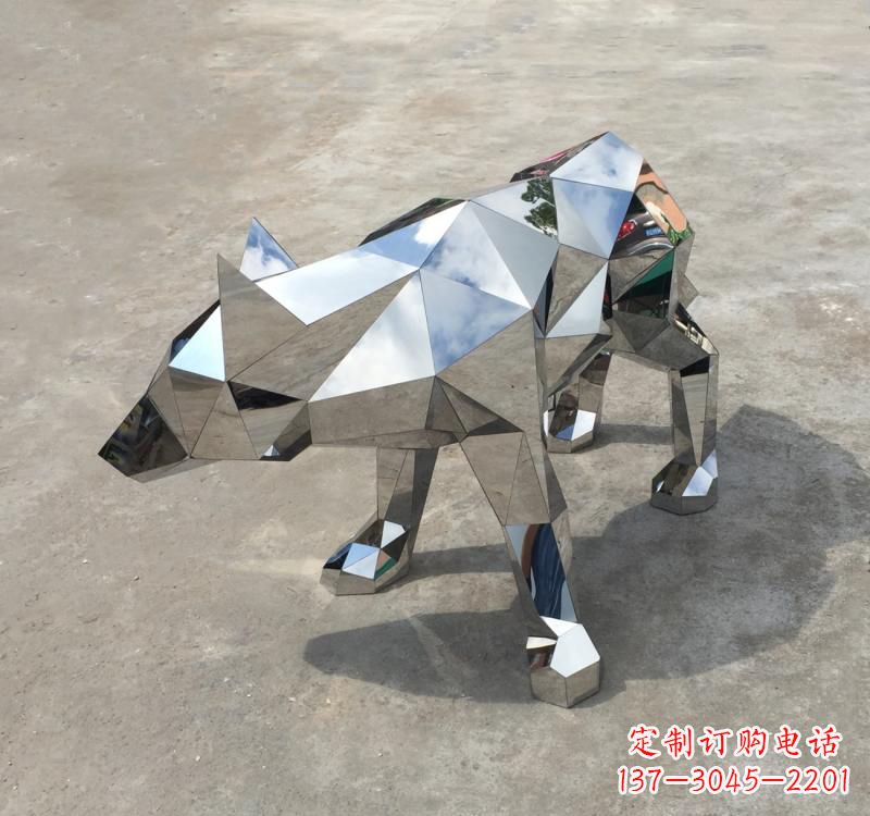 开封不锈钢动物雕塑——艺术与自然的完美结合