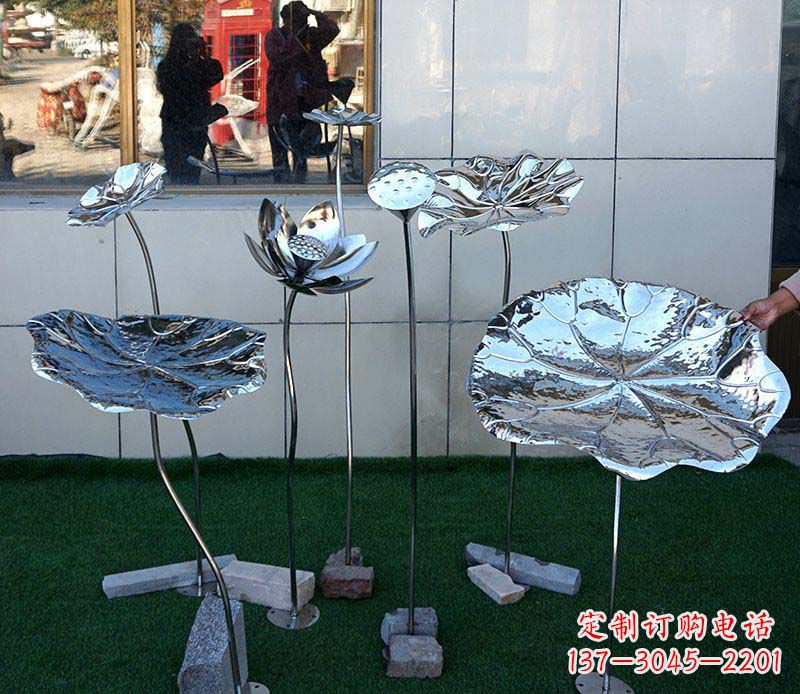 开封不锈钢仿真荷花