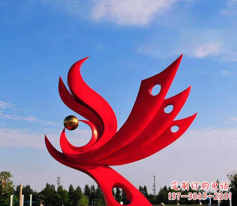 开封不锈钢凤凰灵动传神