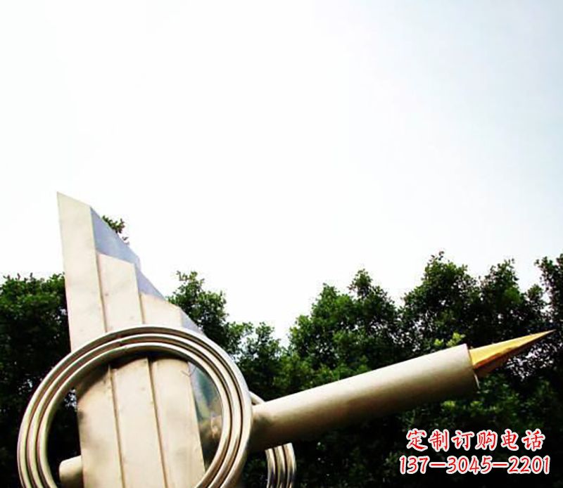 开封不锈钢钢笔雕塑