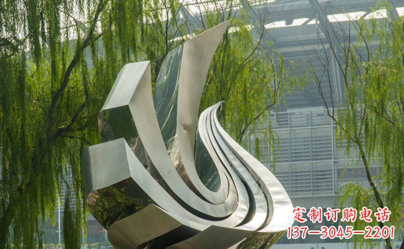 开封不锈钢鸽子雕塑