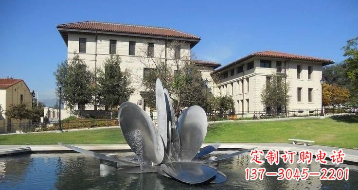 开封不锈钢喷泉雕塑——美的象征